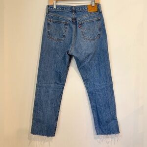 Levi’s 501 with Frayed Hem